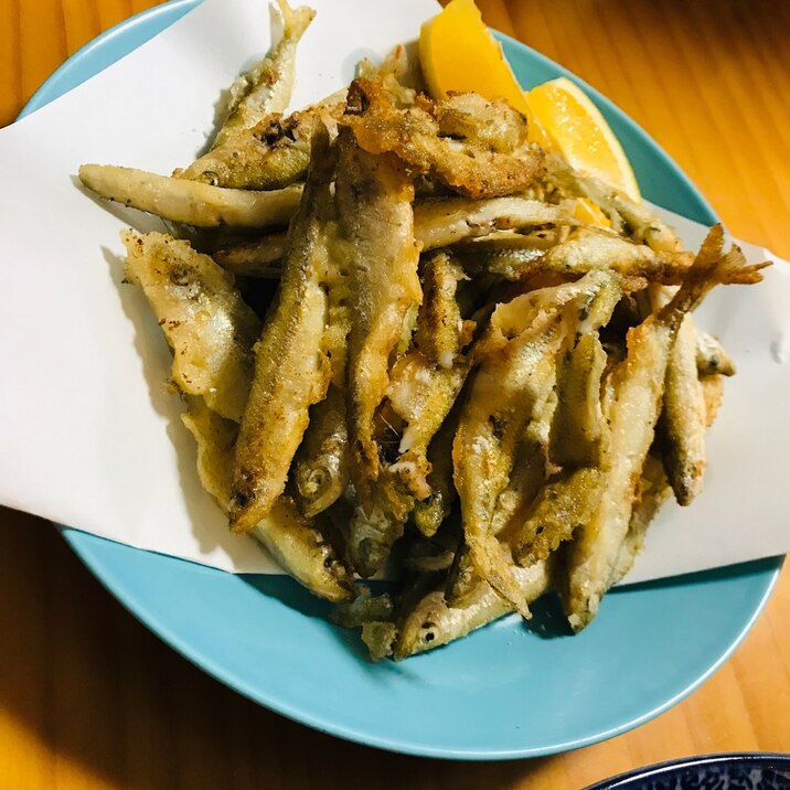 わかさぎのから揚げ